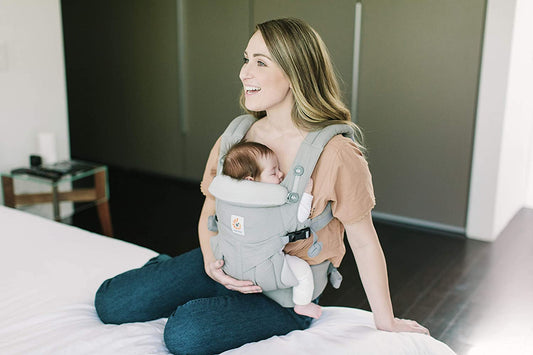 Ergobaby Canguru Omni 360 de 4 posições (Pearl Grey)