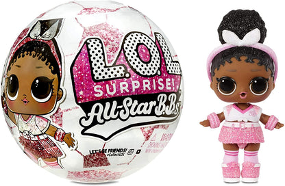 LOL Surprise All-Star BBs - Football Team - Sports Themed Sparkly Doll