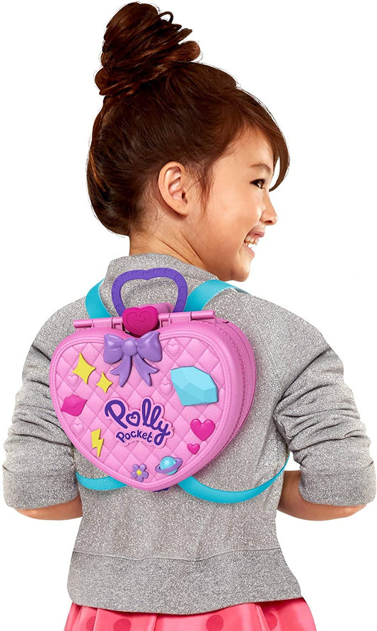 Polly Pocket Tiny Mochila Parque Disney Pixar Cars