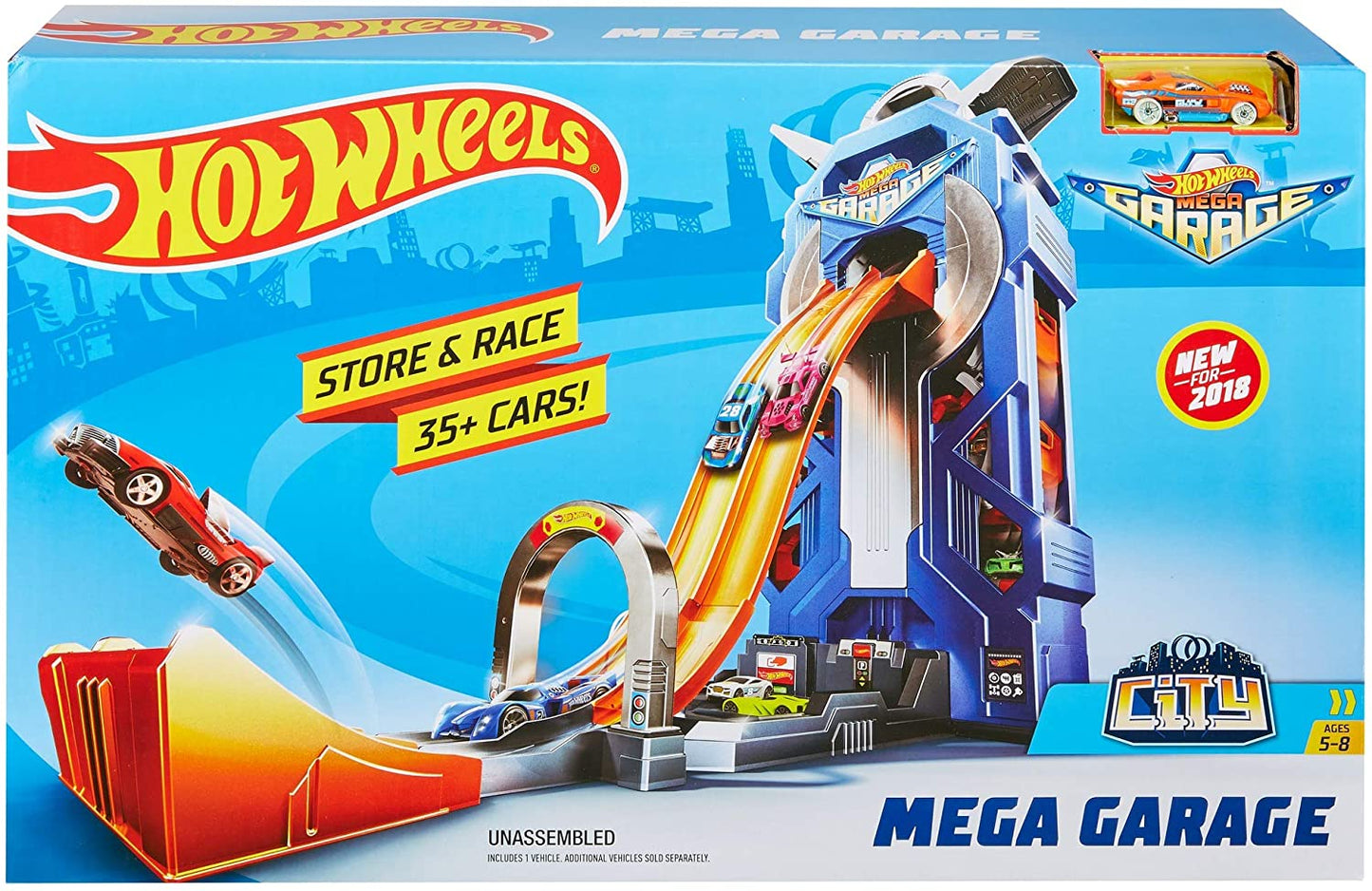Hot Wheels Mega Conjunto de jogos de garagem
