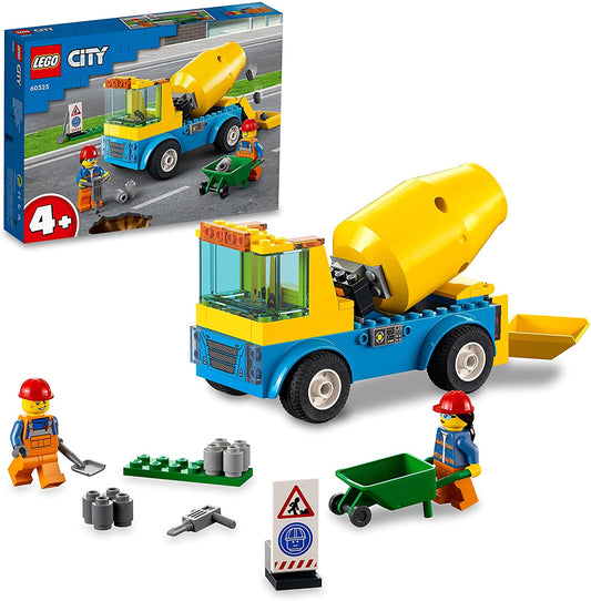 LEGO 60325 City Caminhão misturador de cimento
