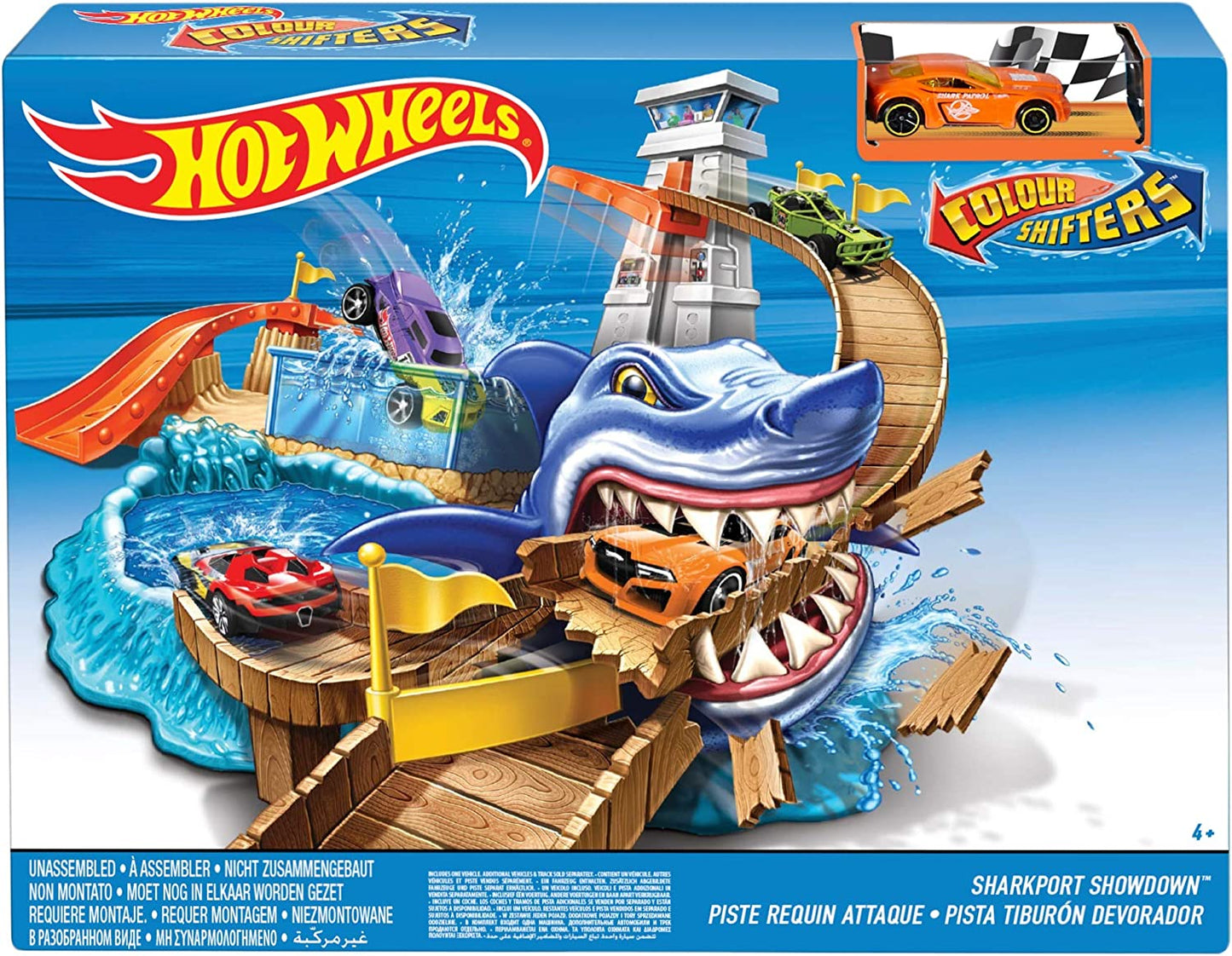 Hot Wheels Color Shifter Sharkport Showdown