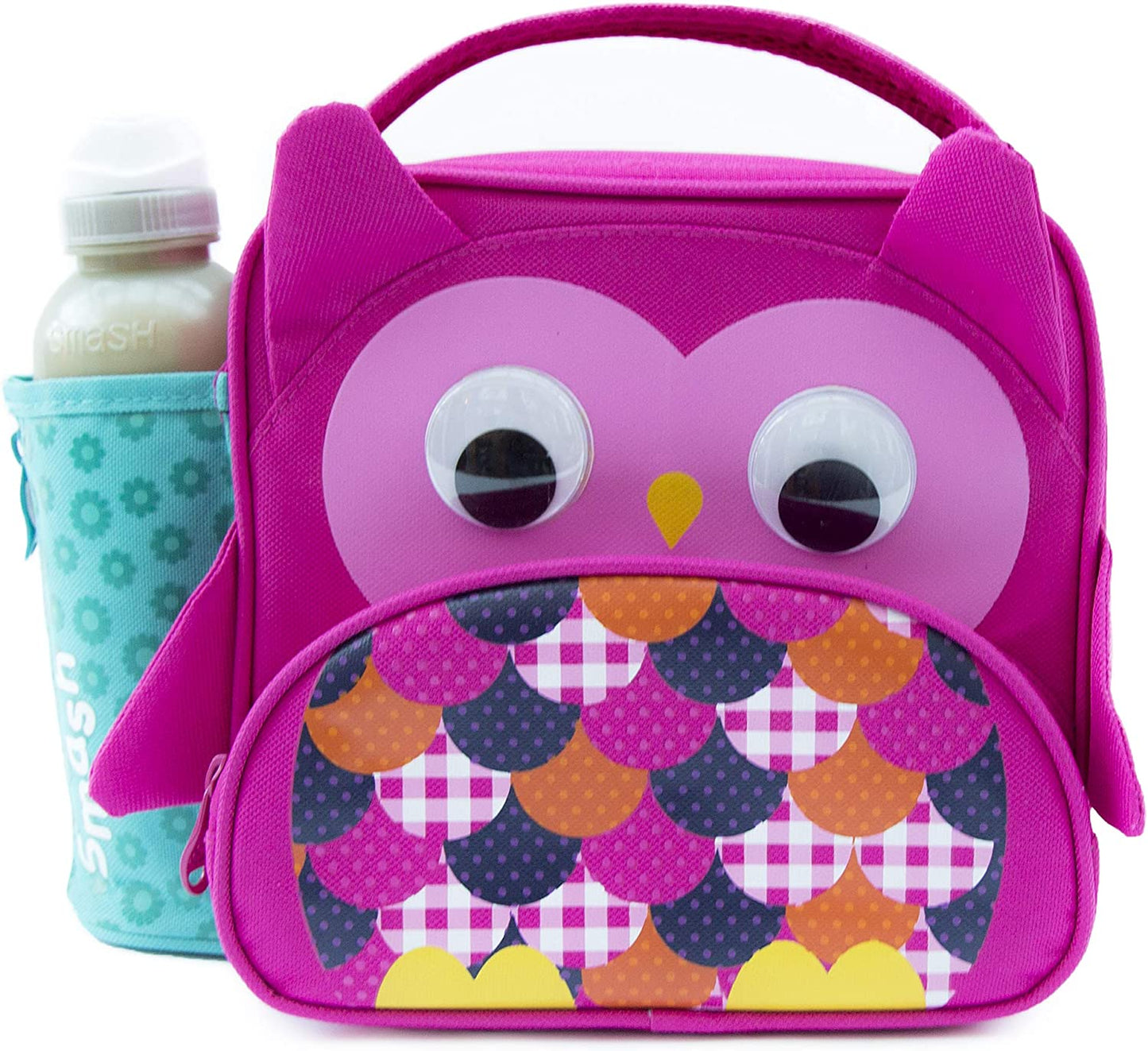 Fiambrera y botella Smash Insulated Owl 350 ml - Rosa