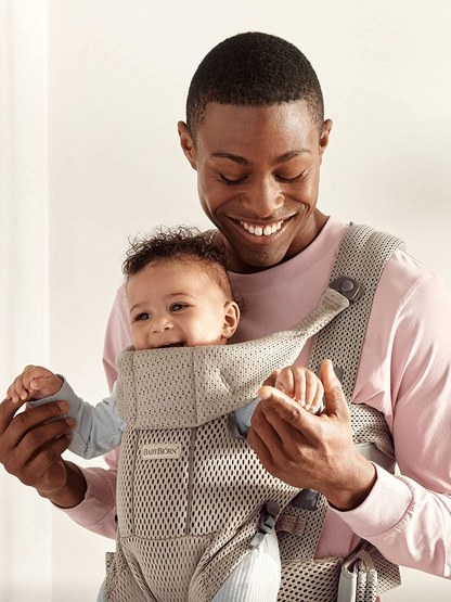BabyBjörn Baby Carrier Move, 3D Mesh, cinza bege