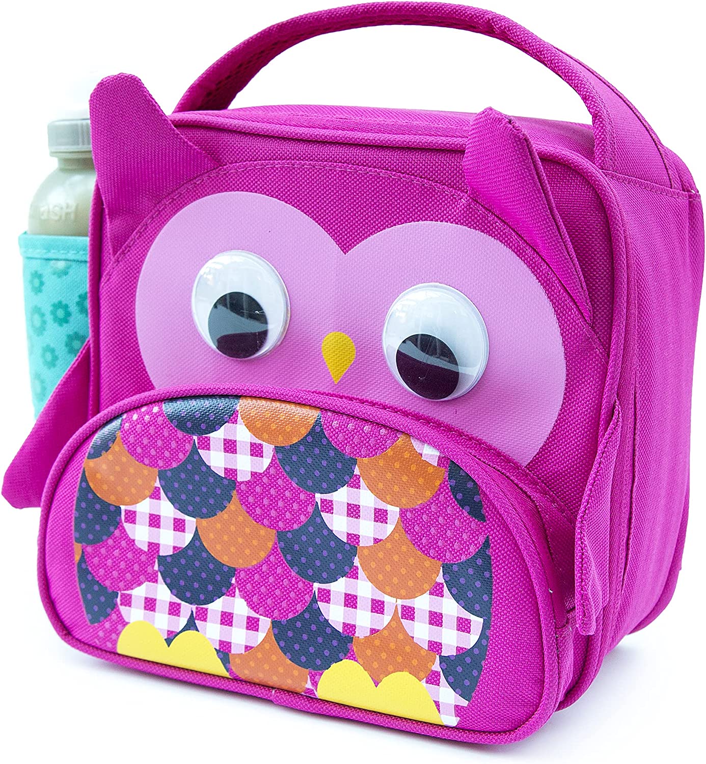 Fiambrera y botella Smash Insulated Owl 350 ml - Rosa