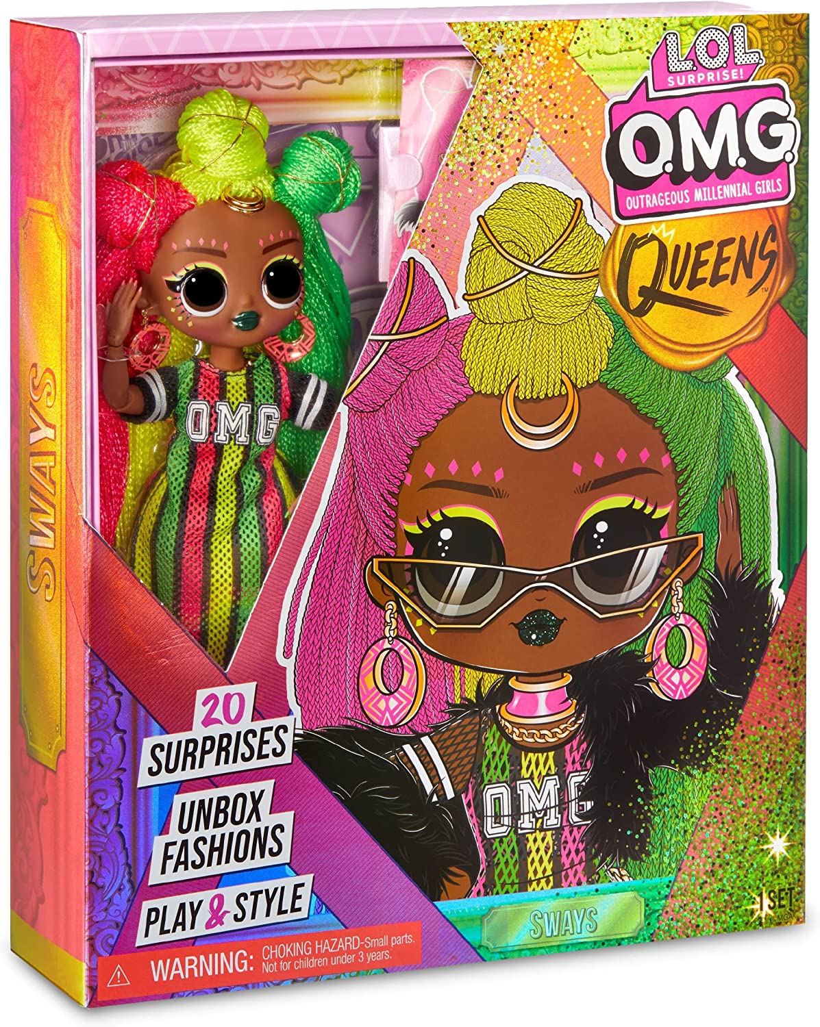 L.O.L. Surprise! 579908EUC LOL OMG Queens Fashion Doll