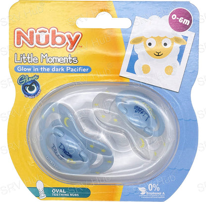 Tommee Tippee e Nuby - Mamadeira Anti-cólica - 260 ml com Chupetas Ortodônticas - Kit 5 peças - 0-6 meses - Midnight Skies