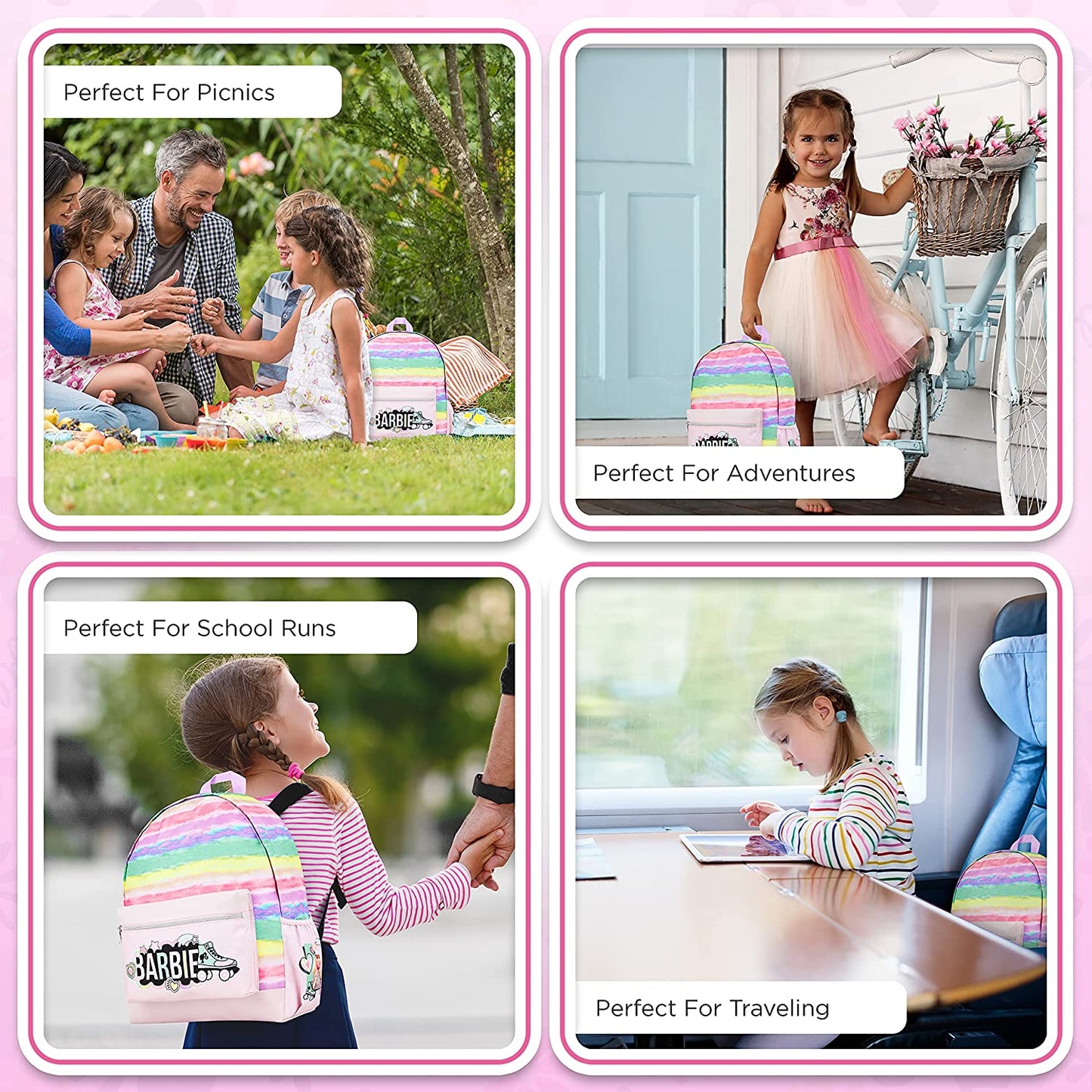 Barbie mochila para menina