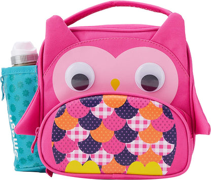 Fiambrera y botella Smash Insulated Owl 350 ml - Rosa