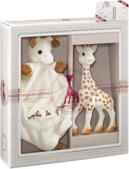 Girafa Sophie - Kit Presente Bebê - Mordedor e Naninha