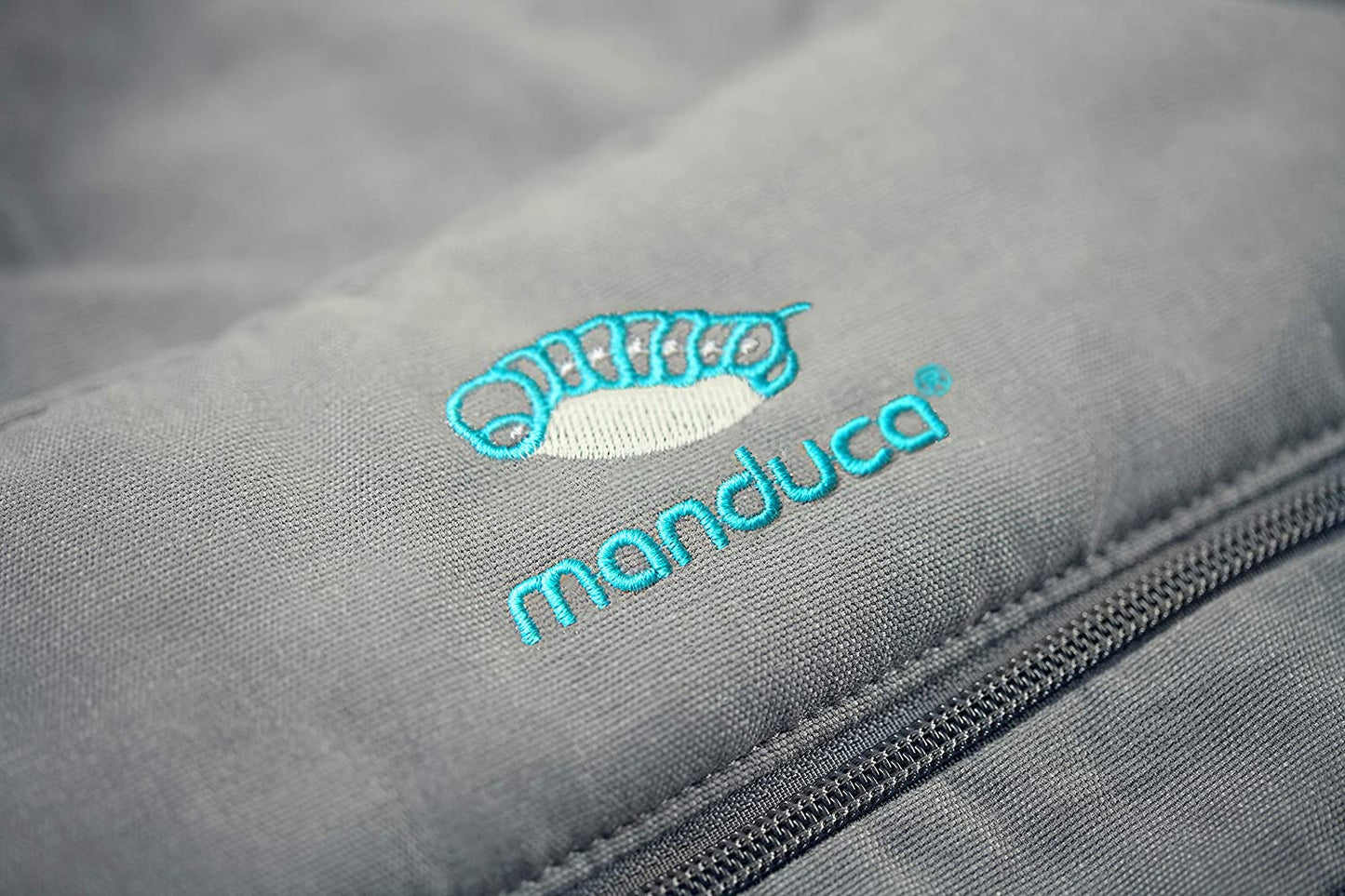 manduca XT > Grey- Ocean < Carrinho de bebê com assento ajustável, 3 posições (frente para dentro, quadril e costas), sem necessidade de inserção infantil, algodão orgânico, cresce com seu bebê desde o nascimento até a criança (3,5-20 kg)