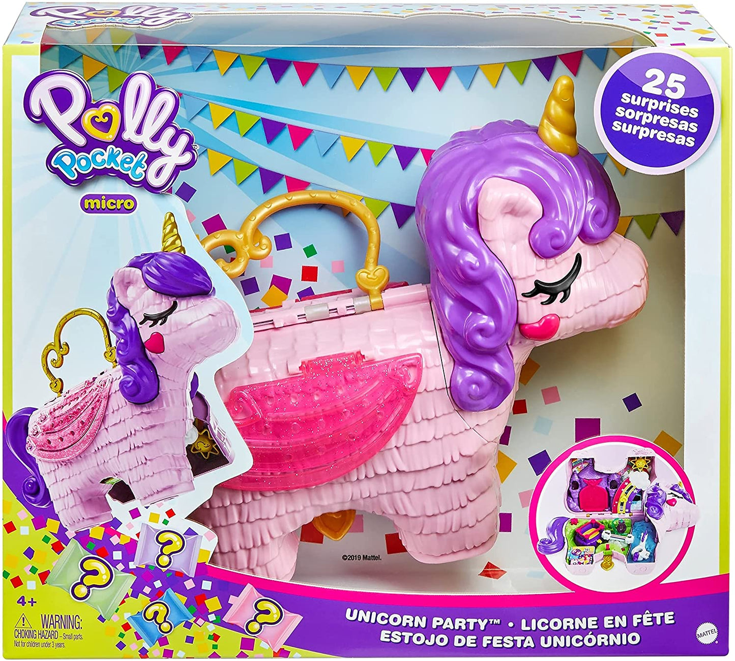 Polly Pocket Unicorn Party Surprise