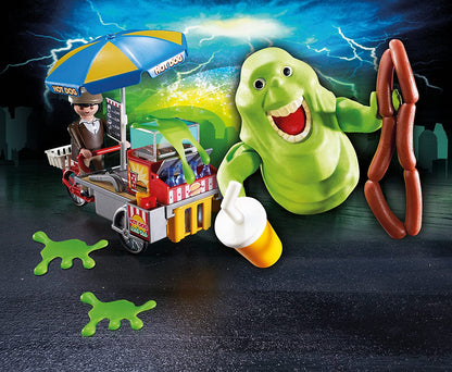 Playmobil Ghostbusters 9222 Slimer com Suporte para Cachorro-Quente