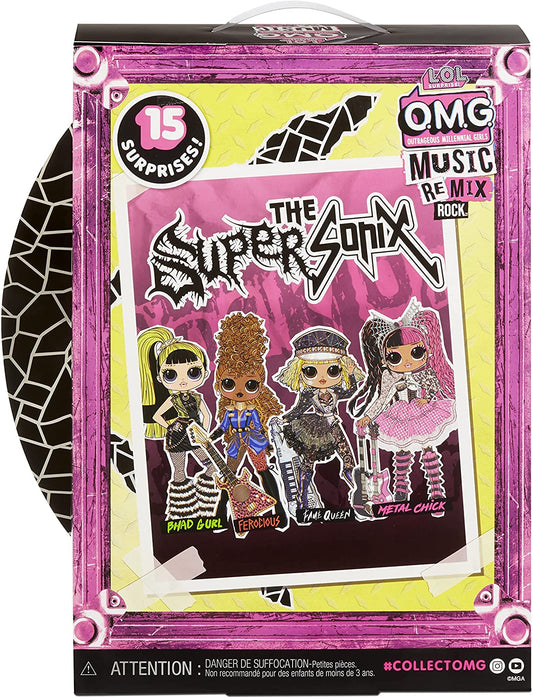 L.O.L. Surprise! OMG Remix Rock FAME QUEEN Fashion Doll