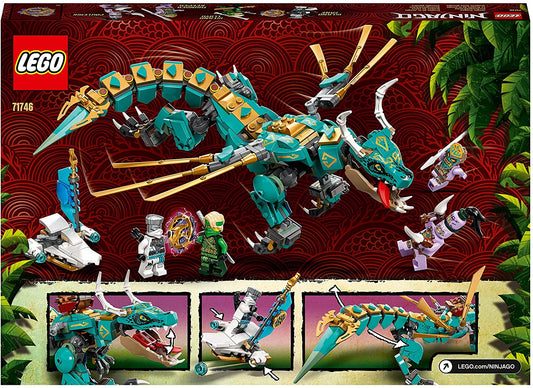 LEGO 71746 - Conjunto de construção do dragão da selva NINJAGO