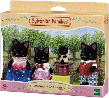 Sylvanian Families 5530 - Família de gatos da meia-noite