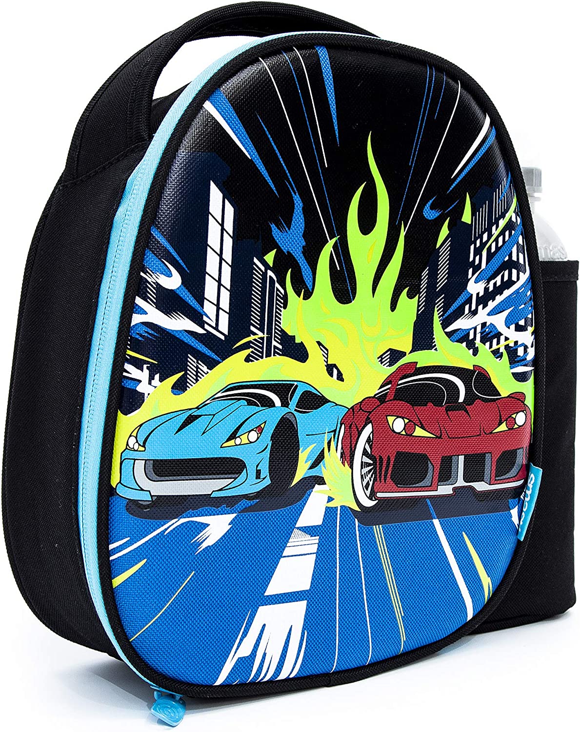 Smash 22834 Fiambrera y Botella, Poliéster, 500 mililitros, Multi