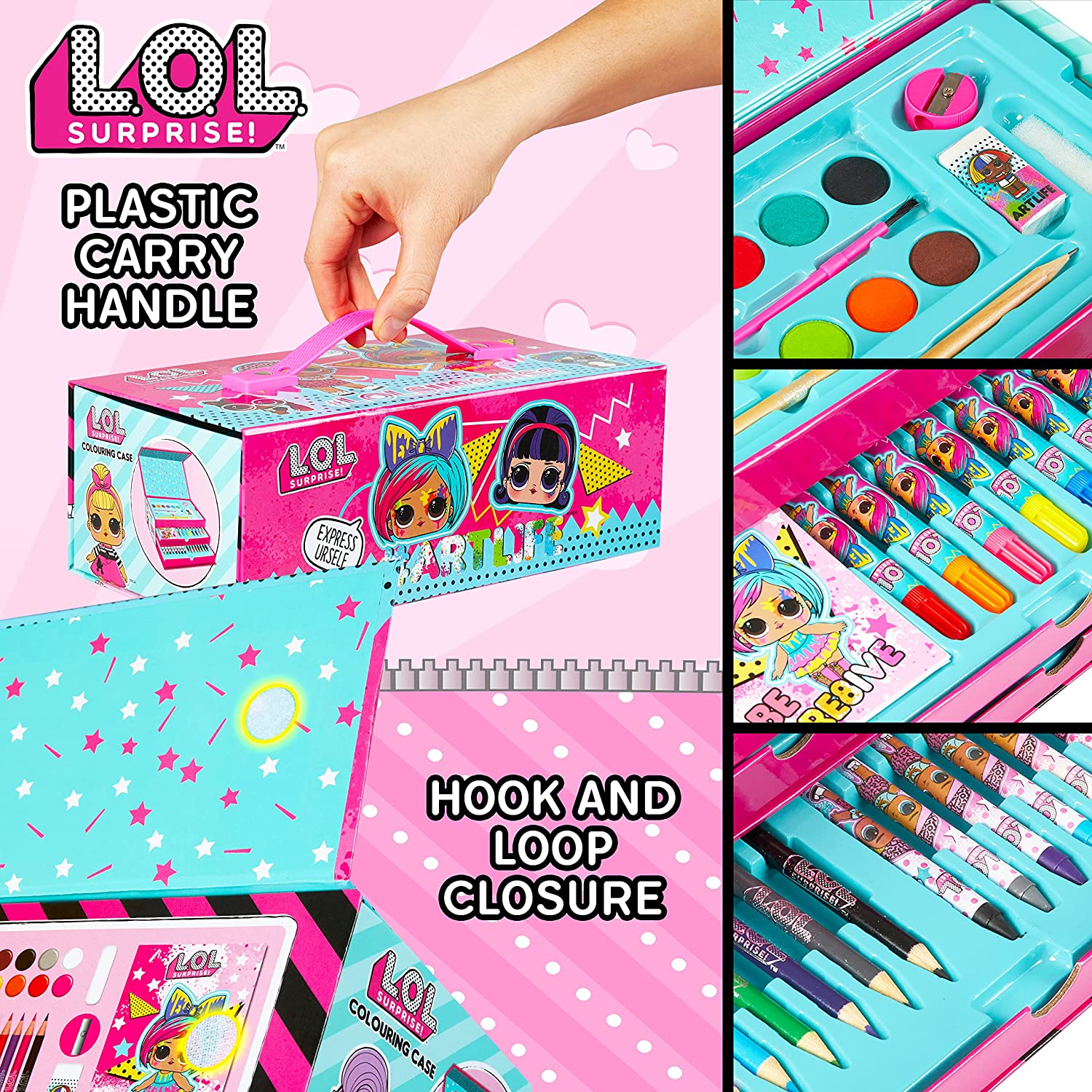 Kit de Colorir LOL Surprise 52 peças - Estojo para pintar LOL – O Gato  Rápido