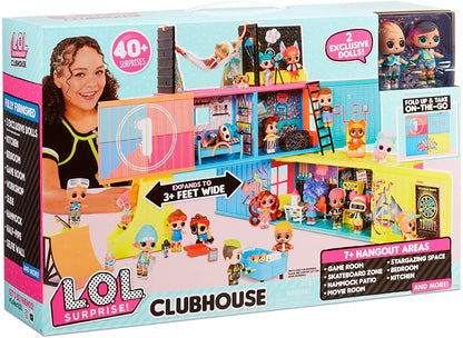 LOL Surprise Clubhouse - Doll Play House With 40+ Surprises