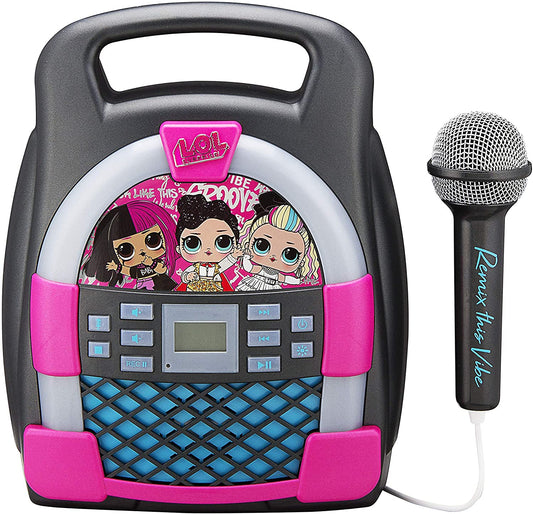 L.O.L Surprise! Remix máquina de karaokê com Bluetooth