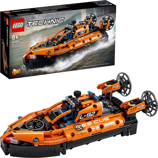 LEGO 42120 - Kit de construção de modelo de helicóptero para aeronave Technic Rescue
