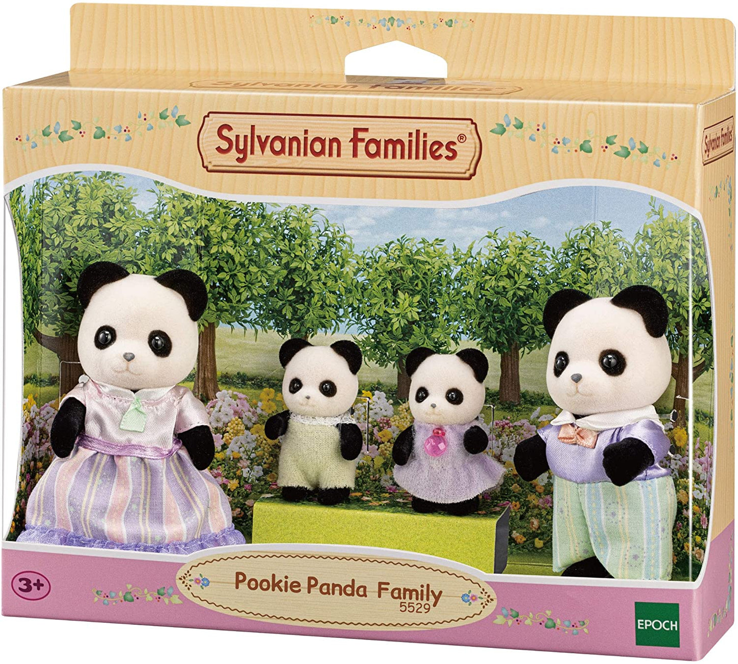 Sylvanian Families 5529 - Familia Pookie Panda