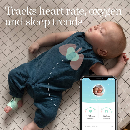 Owlet Monitor Duo Twin Pack - 2 câmeras e 2 meias inteligentes - Baby Monitor com câmera de vídeo HD - Visão noturna e áudio - Rastreie frequência cardíaca, oxigênio e tendências de sono (0-18 meses) - Verde menta