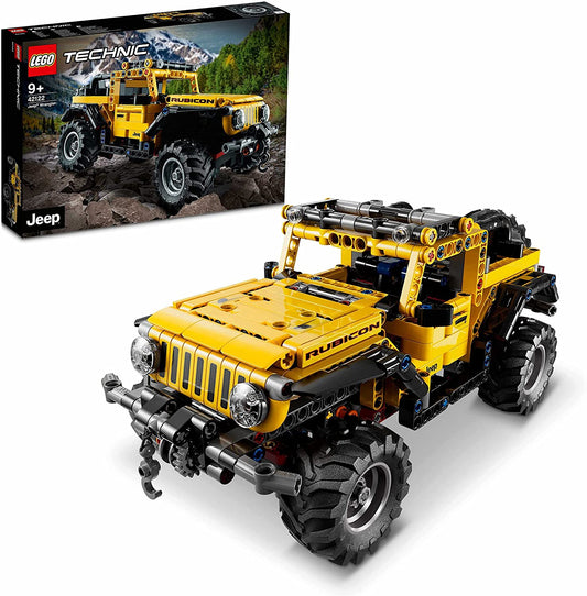 LEGO 42122 - Coche de juguete Technic Jeep Wrangler 4x4