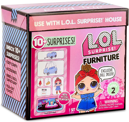 L.O.L. Surprise! 564928E7C Furniture Road Trip with Can Do Baby & 10+ Surprises, Multi