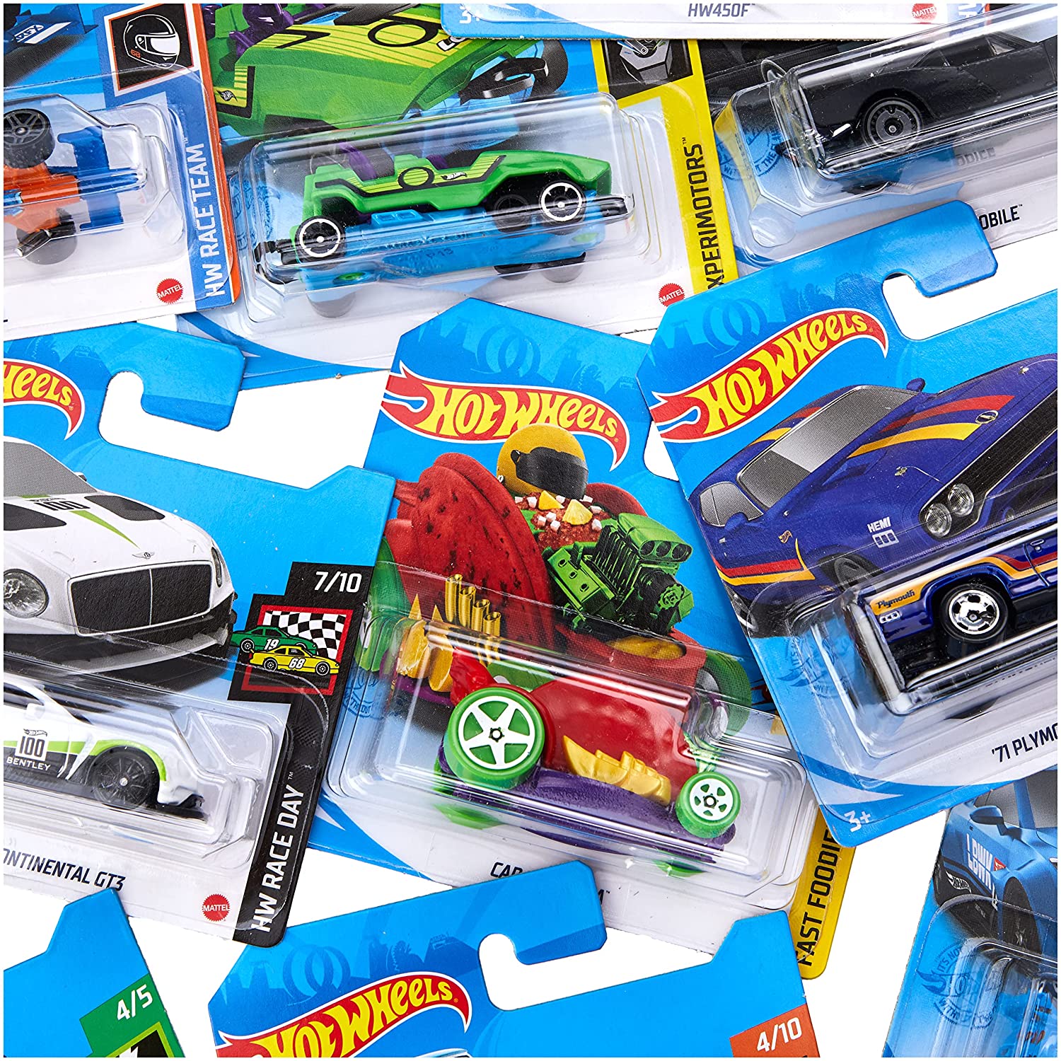 Die Cast Paquete De 50 Carritos Hot Wheels Hot Wheels Collectible