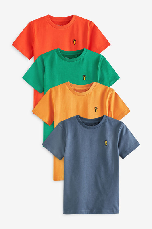 Camo & Khaki - T-shirts Multi Brights - kit com 4
