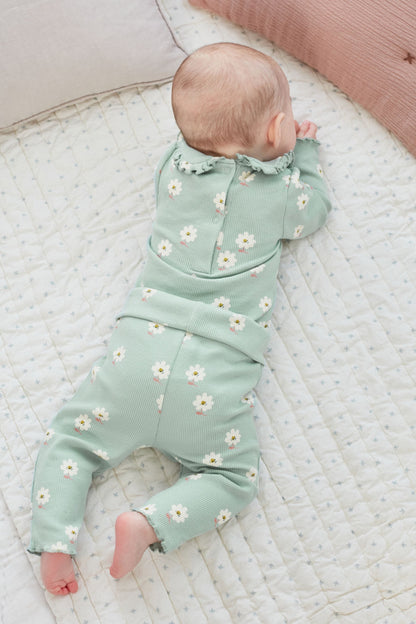 |Niña| Conjunto de leggings - Multicrema - (0 meses-2 años)