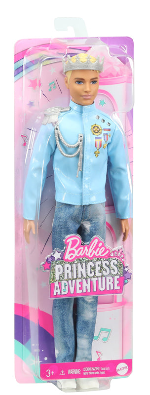 Barbie Princesa Aventura Príncipe Ken