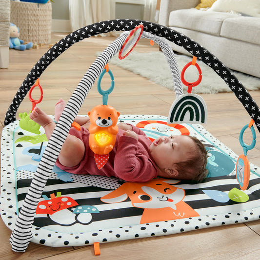 Fisher-Price - Tapete de atividades 3 em 1 Glow and Grow