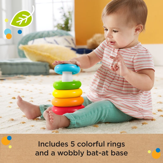 Anillos Rock-a-Stack de Fisher-Price