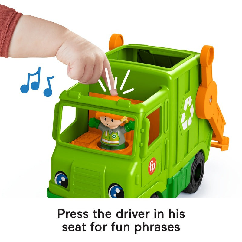 Vehículo de reciclaje Fisher-Price Little People
