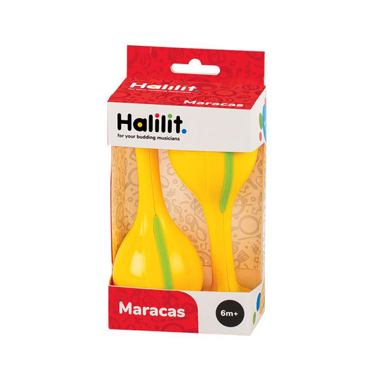 Halilit Maracas +6 meses cores variadas -  kit com 2