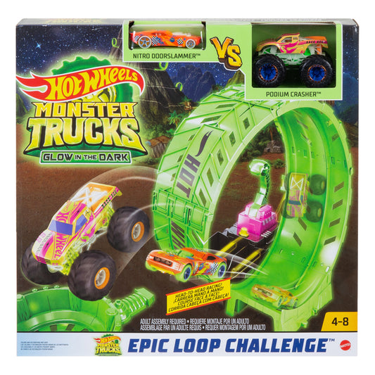 Hot Wheels Monster Truck Glow in the Dark Epic Loop