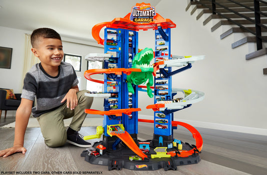 Hot Wheels Ultimate Garage masticando T-Rex Mattel GJL14