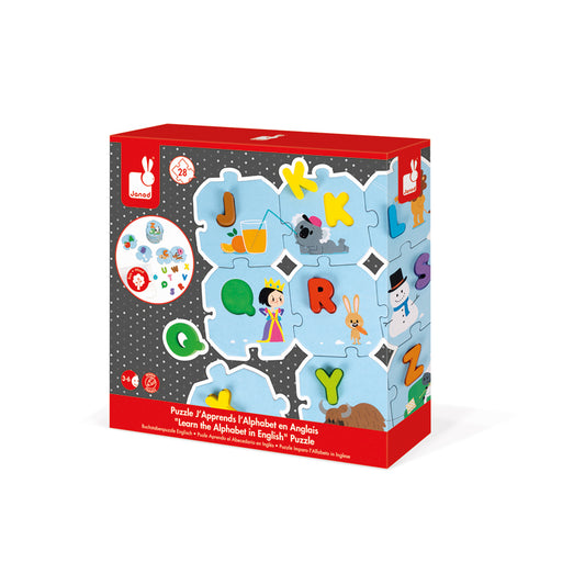 Janod - Aprenda com o quebra-cabeça de alfabeto