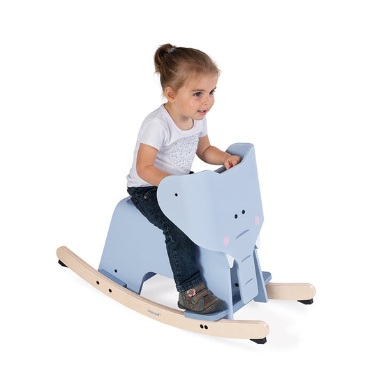 Janod Balanço Elefante - Brinquedo em Madeira