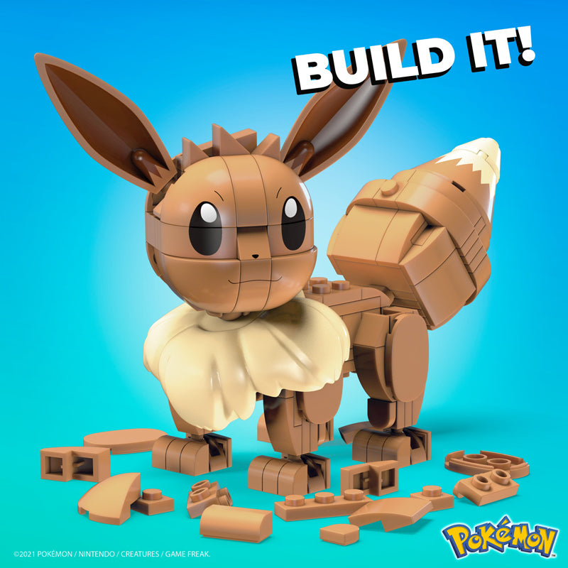 Mega Bloks - Construir Pokémon Construir e Mostrar Eevee