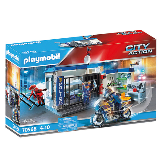Playmobil - Fuga da Prisão da Polícia da Cidade Ação