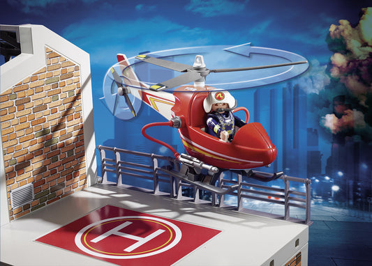 Playmobil 9462 Estación de Bomberos con Alarma