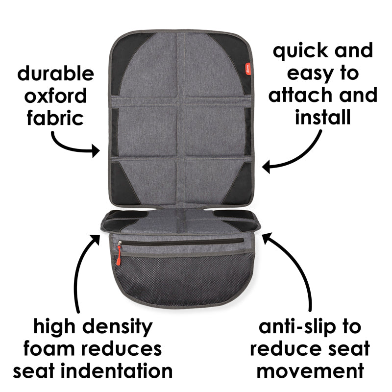 Diono - Protetor de assento de carro Ultra Mat e protetor solar térmico