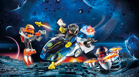 Playmobil 70020 Bicicleta De Policía Galaxy