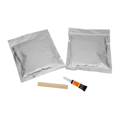 Bambino - Marco de fotos y estampado de arcilla - Blanco