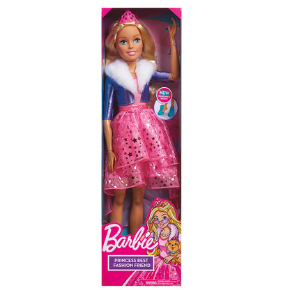 Barbie Boneca Aventura Princesa Melhor Amiga da Moda - 70cm