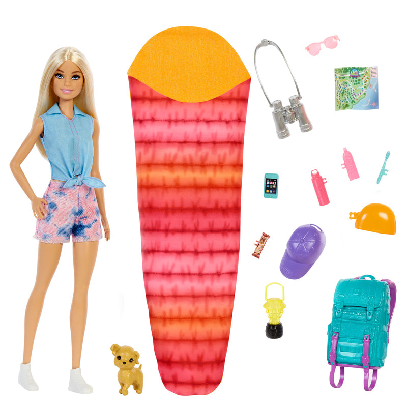 Barbie - Boneca de acampamento Malibu