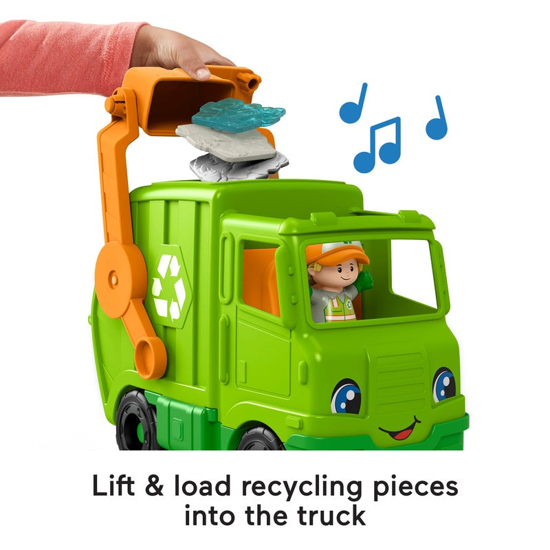 Vehículo de reciclaje Fisher-Price Little People
